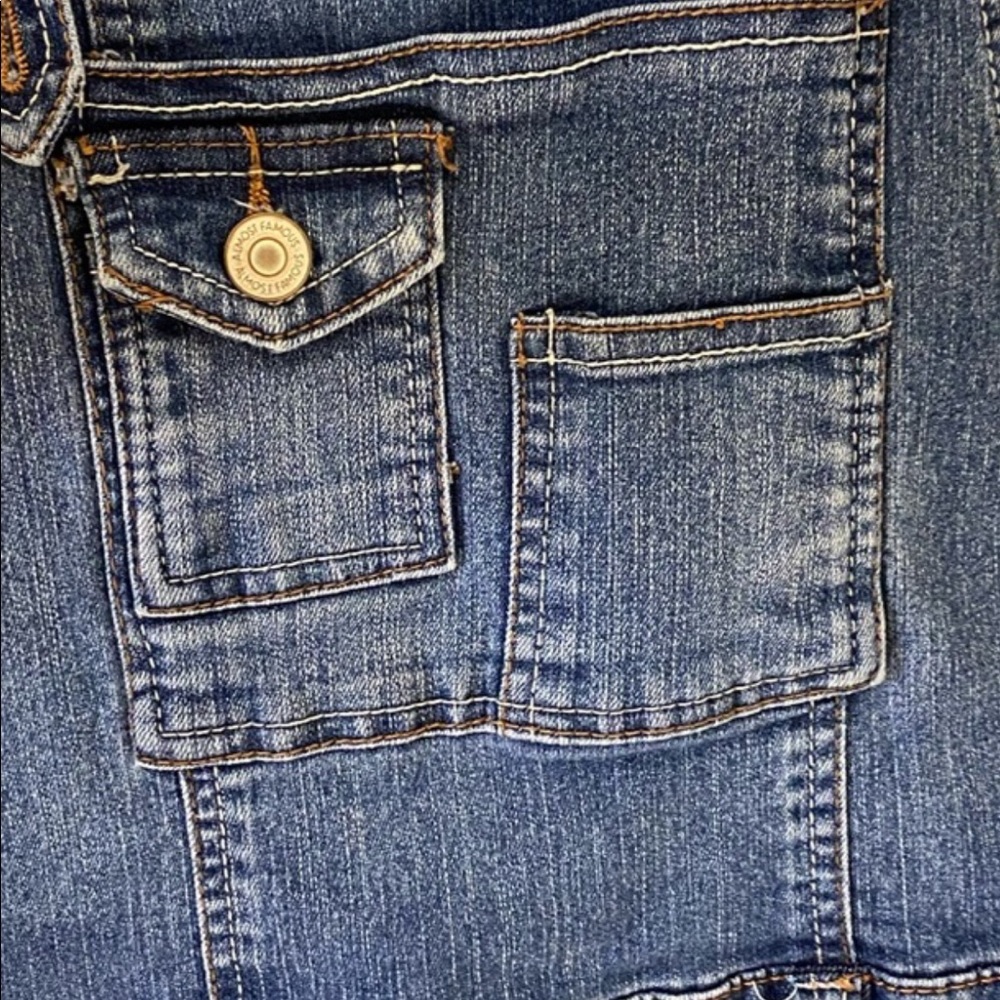 Almost famous jean overalls size 9 - Picture 2 of 8